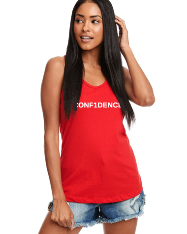 CONF1DENCE Tank (Red)