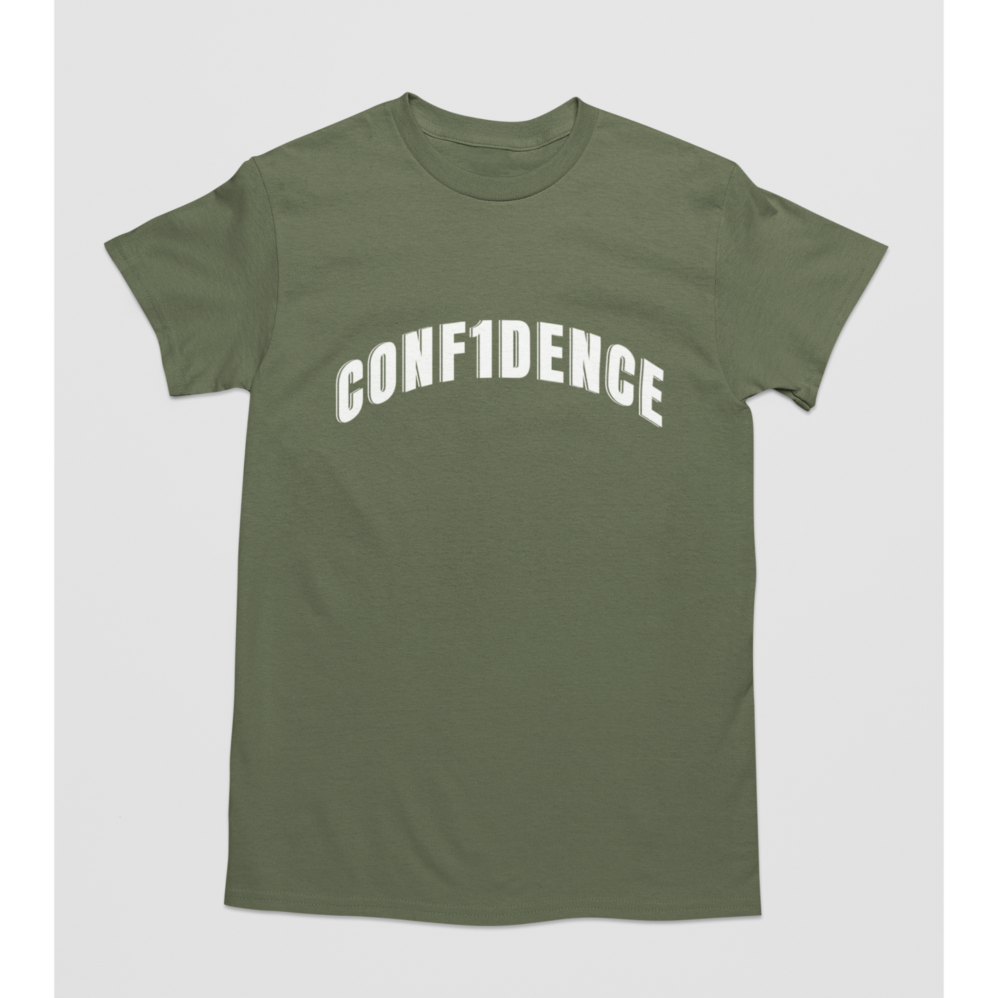 Curved Conf1dence Tee