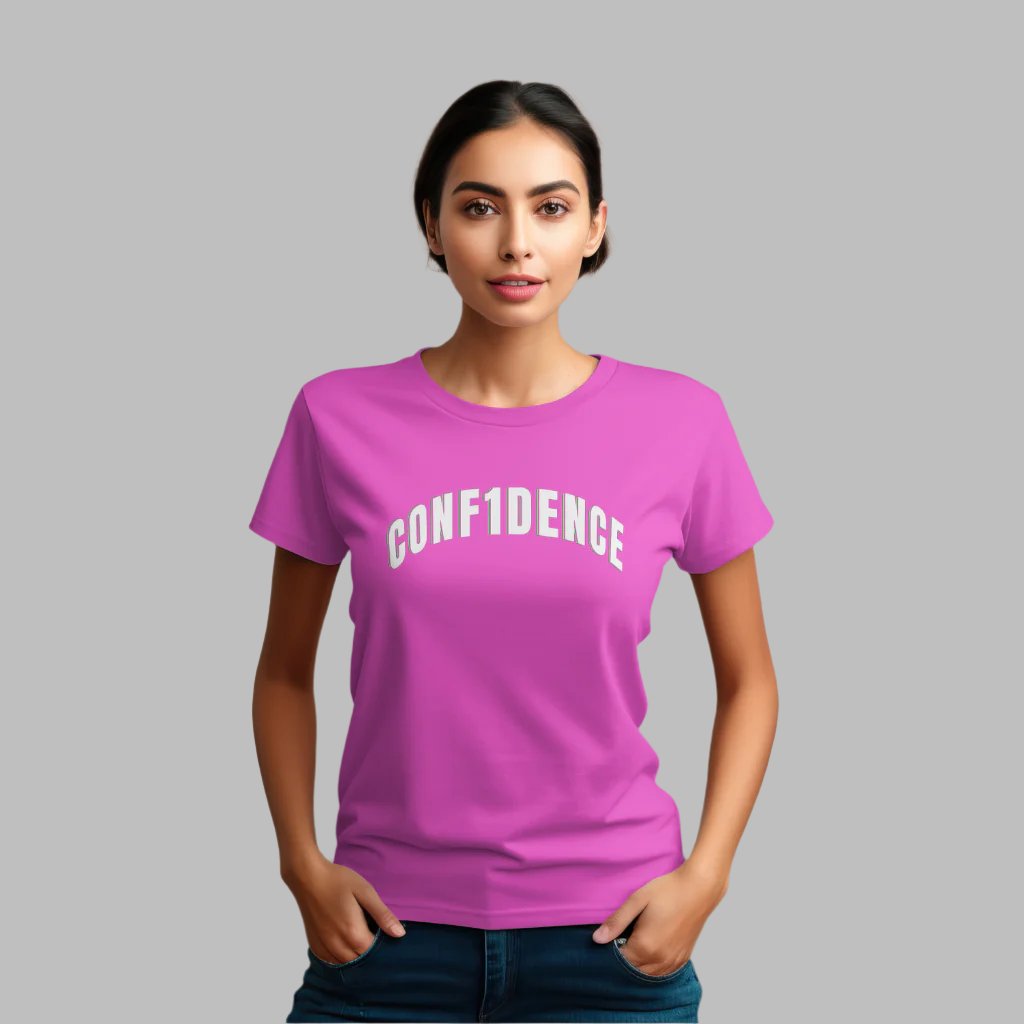 Curved Conf1dence Tee
