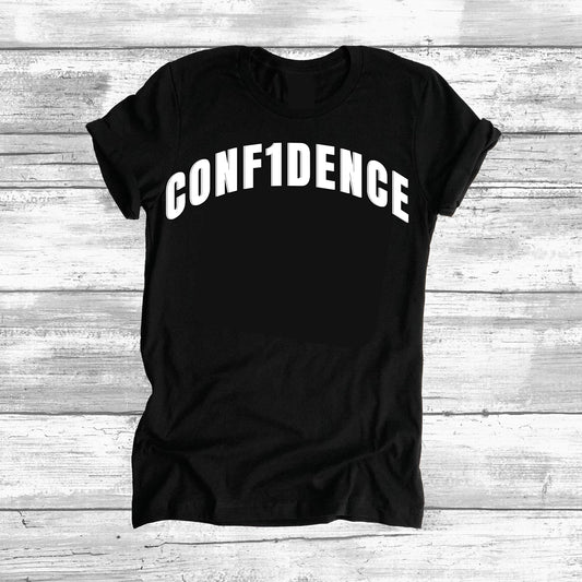 CURVED CONF1DENCE (BLACK/WHITE)