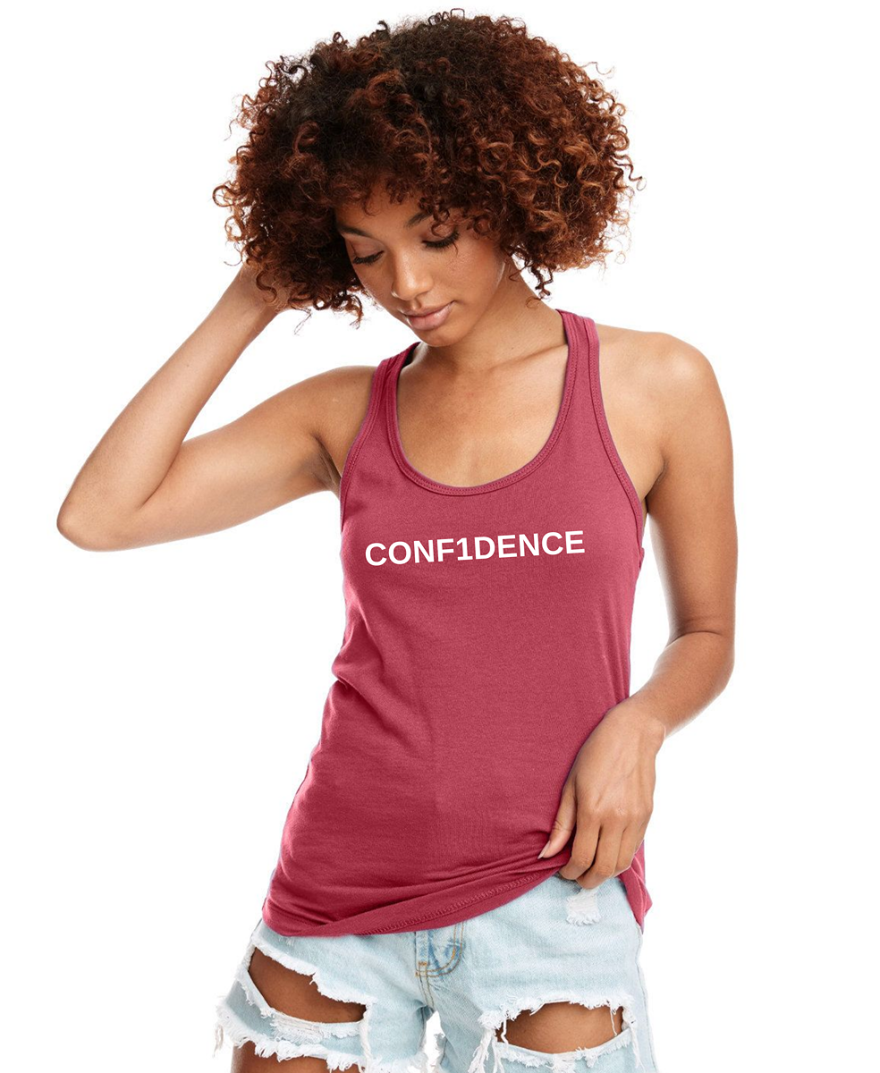 CONF1DENCE Tank (Pink)