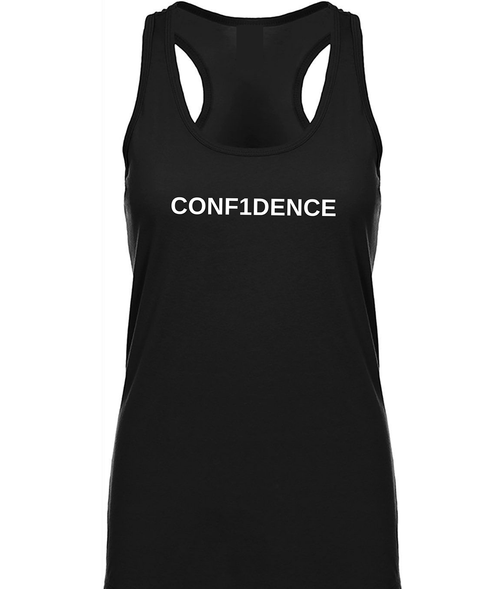CONF1DENCE Tank (Black)