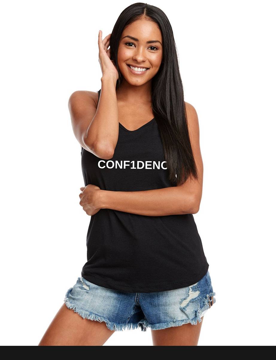 CONF1DENCE Tank (Black)