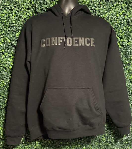 Puff Print "CONF1DENCE" Unisex Hoodie