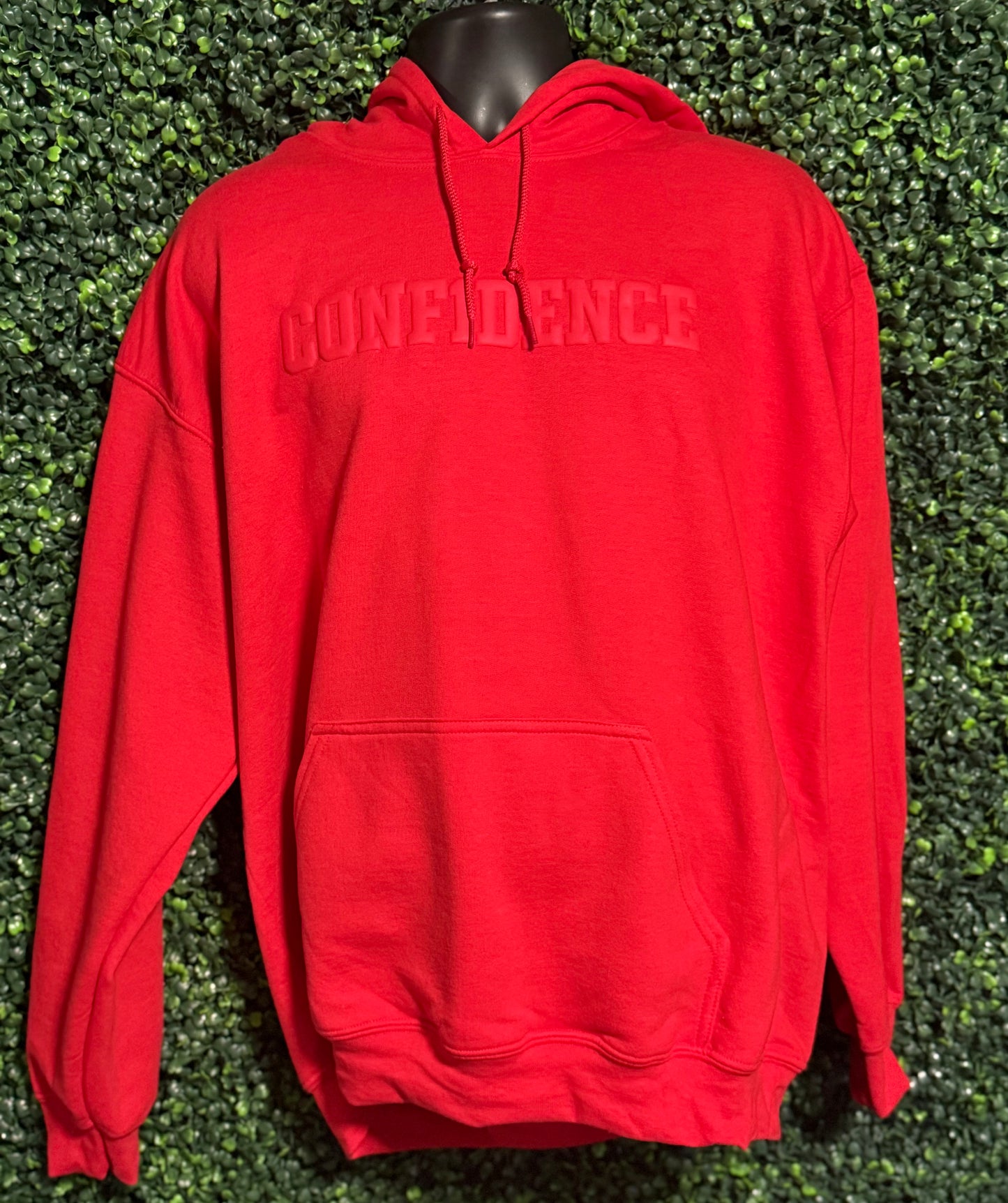 Puff Print "CONF1DENCE" Unisex Hoodie