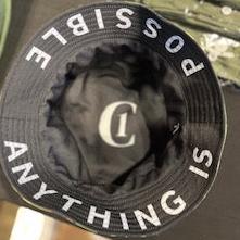 Anything is Possible Reversible Camo Bucket Hat - Custom Streetwear Accessory