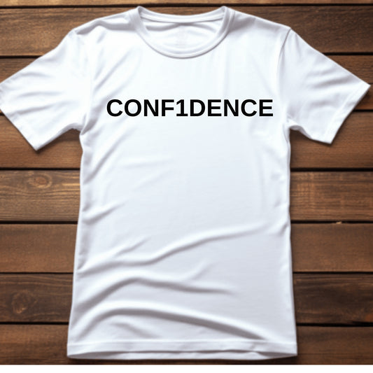 CONF1DENCE "Soft Style Tee" (White)